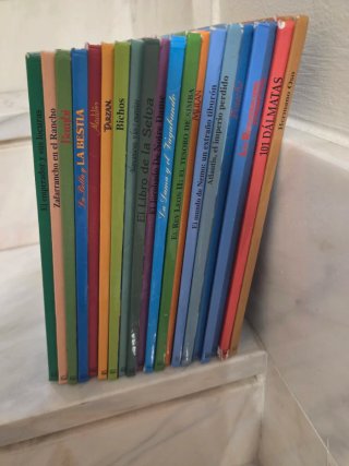 Colección  20 libros de cuentos y películas Disney
