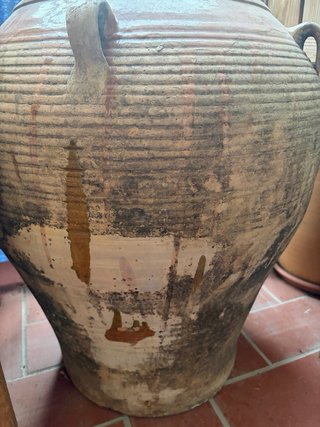 Maceta grande de terracota