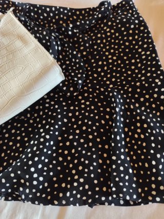 Conjunto lunares blanco y negro