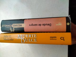 Dos libros novela negra