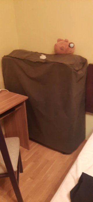Cama supletoria plegable 80x200x37cm