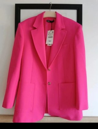 Americana Zara Edición Limitada Rosa