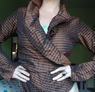 Camicia donna fantasia righe