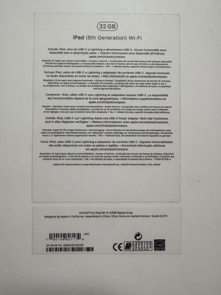iPad 8ª Gen 32GB