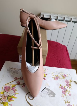 Bailarinas Gioseppo Piel Rosa/Beige 38 de 80€