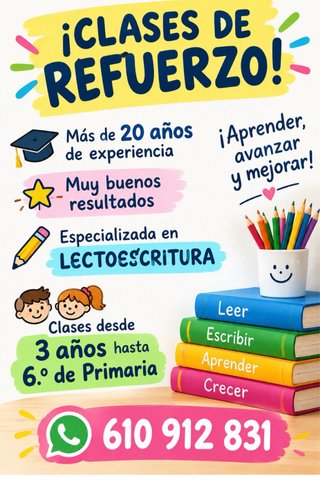 clases de refuerzo