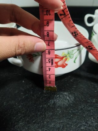 Lote 6 Tazas Consomé Vintage Porcelana