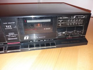 Vintage Reproductor Akai HX-A351W pletina de doble