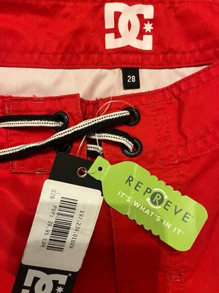 Bañador DC Shoes Rojo Talla 28