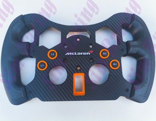 Mod f1 Logitech g29 g920 g923 4.0 Mclaren NN