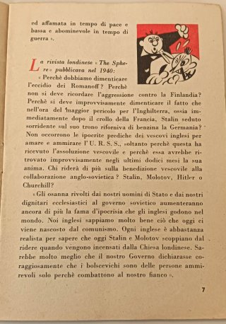 Le tre comari - opuscolo satirico - 1943