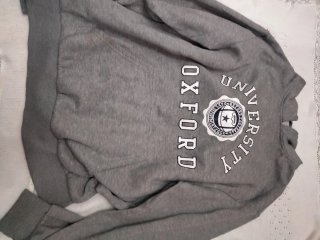 Sudadera Oxford Gris