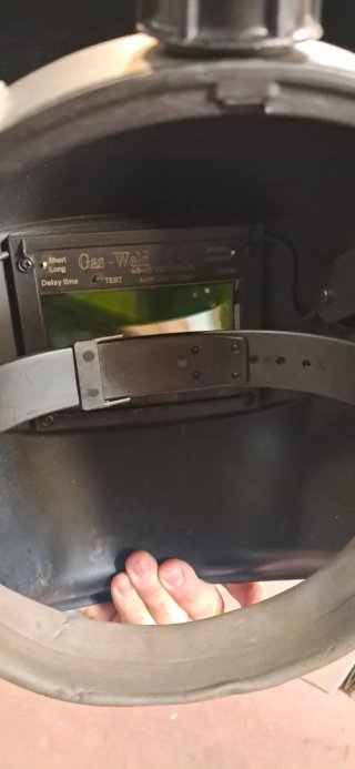 Máscara de soldar electrónica Gas-Weld