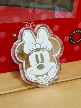 Moneda 1 dollar Plata PROOF-Minnie Mouse - Disney