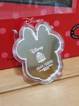 Moneda 1 dollar Plata PROOF-Minnie Mouse - Disney