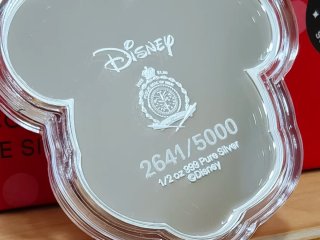 Moneda 1 dollar Plata PROOF-Minnie Mouse - Disney