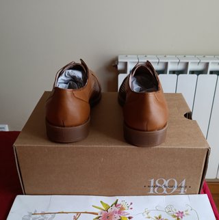 Mocasines Piel Camel Talla 37 Nuevos de 89.99€