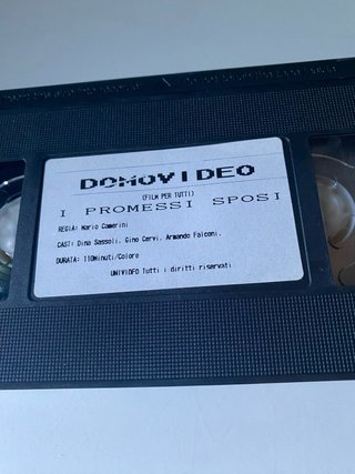VHS I Promessi Sposi Mario Camerini 1941