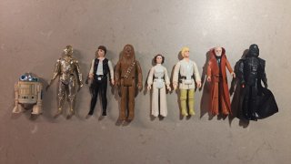 Figuras Originales Star Wars 1977