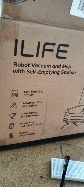 Robot aspirador ILIFE con estación de carga