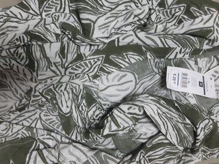 Vestido Tiffosi Talla M /L Estampado Hojas