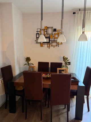Conjunto Salón Madera Nogal/Wengué