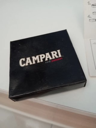 Gancio porta borsa Campari