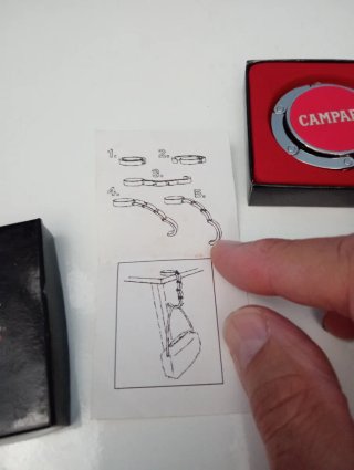 Gancio porta borsa Campari