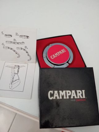 Gancio porta borsa Campari
