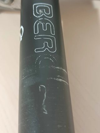 Sillín bicicleta BERG y tija ultra ligera ALEACIÓN