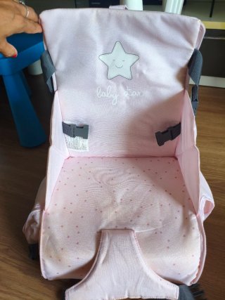 Pareja de mochilas portabebés rosas