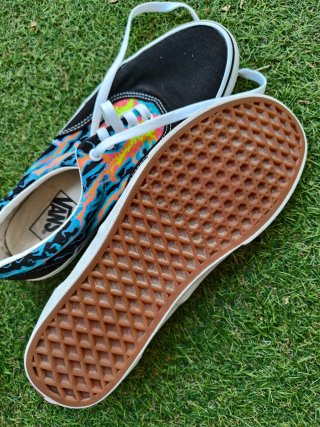 Zapatillas Vans Talla 41 Diseño Fuego