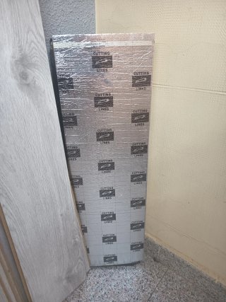 Suelo de parquet claro