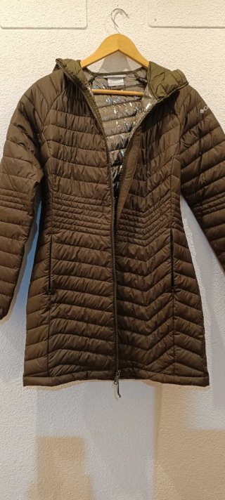 Plumas Columbia Mujer Talla M Verde Militar