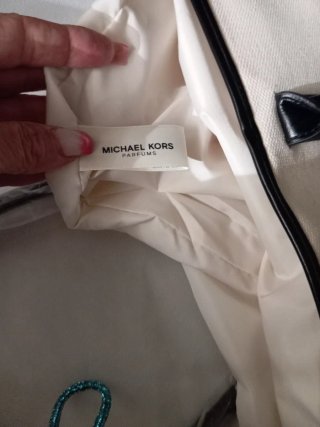 Borsa Michael Kors Beige/Bianca