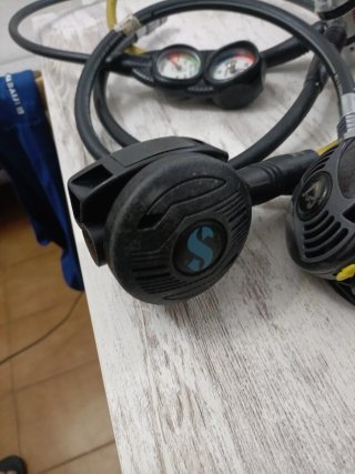 Regulador buceo completo sistema octopus