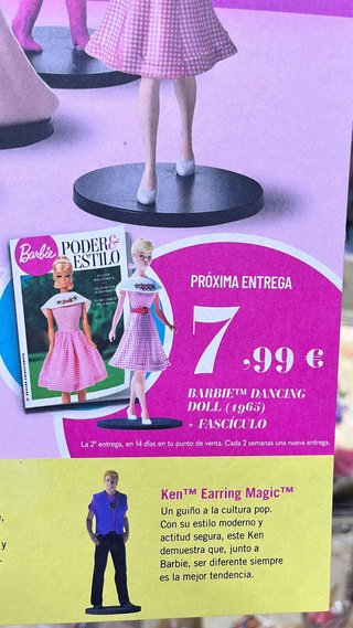 N1 BARBIE FIGURE 1959