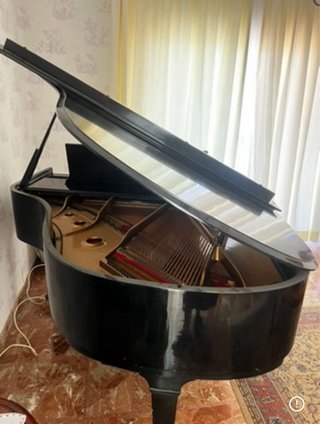 Piano de Cola Negro