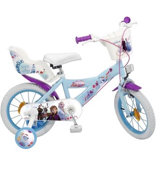 Bicicleta Frozen 16'' con ruedines