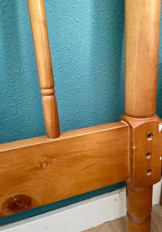 Cabecero de cama de madera 90cm