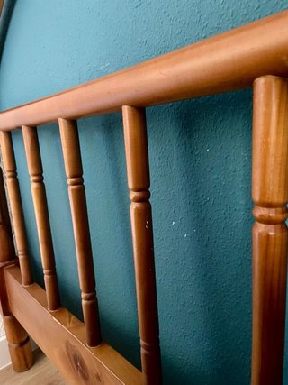 Cabecero de cama de madera 90cm