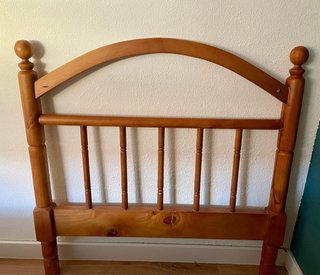 Cabecero de cama de madera 90cm
