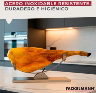 Soporte Jamonero Fackelmann INOX Basculante