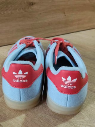 Adidas Gazelle Woman Blue and Coral