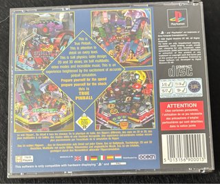 PlayStation 1 True Pinball PAL