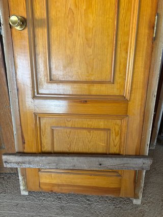 Puerta madera paso 1 hoja
