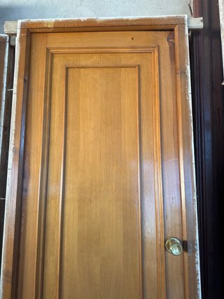 Puerta madera paso 1 hoja