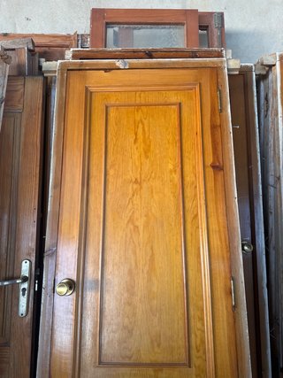 Puerta madera paso 1 hoja