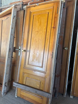 Puerta madera paso 1 hoja
