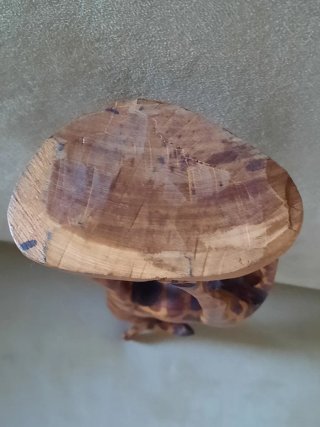 Giraffa in legno vintage Africa anni '90